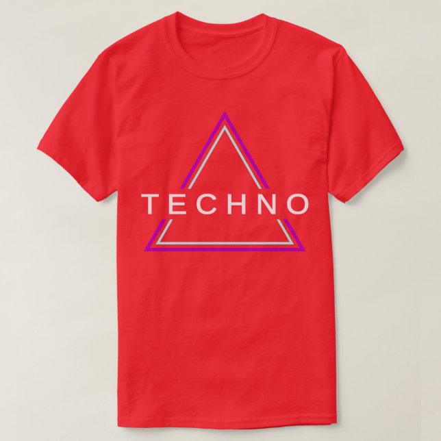Techno House Party EDM Festival - Martha Argerich  T-Shirt (Design vorne)