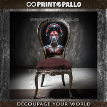 Techno Japanese cyborg Geisha