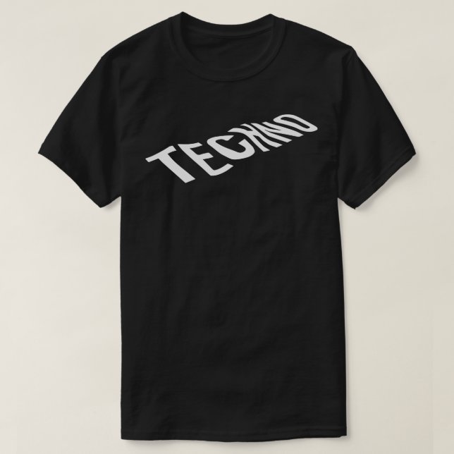 Techno-Logo T-Shirt (Design vorne)