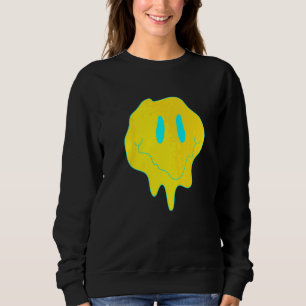 Techno Melting Edm Musik Festival Rave Dubstep Sweatshirt