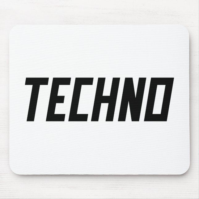 TECHNO MOUSEPAD (Vorne)
