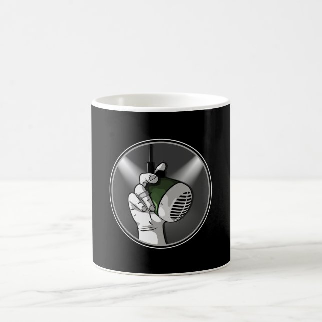 Techno Music DJ Rave Electro Trance Geschenk Idee Kaffeetasse (Mittel)