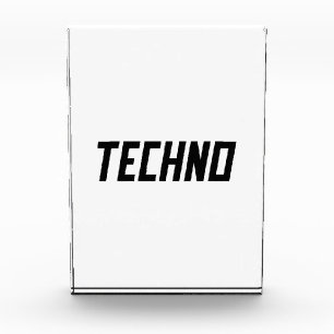 TECHNO Music Fotoblock