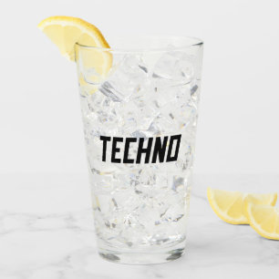 TECHNO Music Glas