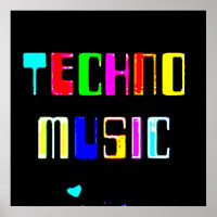 Techno Music Herz