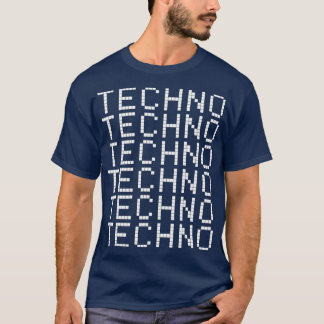 Techno Music Raver DJ EDM Festival T-Shirt