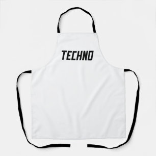 TECHNO Music Schürze