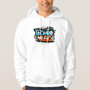 Techno Musik Hoodie