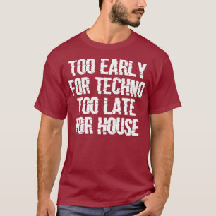 Techno-Musik-Humor-Zitat-Produzent DJ Beatmaker T-Shirt