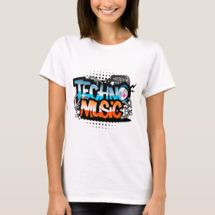 Techno Musik T-Shirt