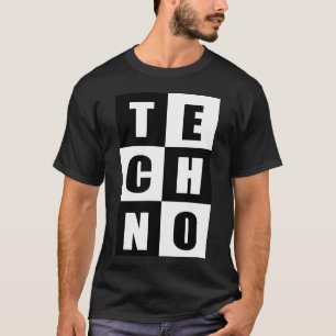 Techno-Musik-Zitate Freunde T-Shirt
