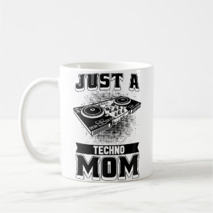 Techno Mutter Rave Elektro Clubbing Raver Nur Ein Kaffeetasse