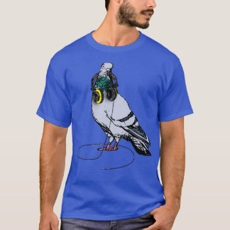 Techno Pigeon Racerback 1 T-Shirt