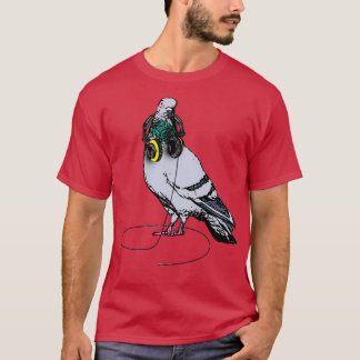 Techno Pigeon Racerback T-Shirt