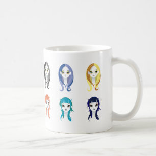 Techno Puppen-Tasse Tasse