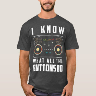 Techno Shirt DJ Shirts für Damen und Herren Kinder