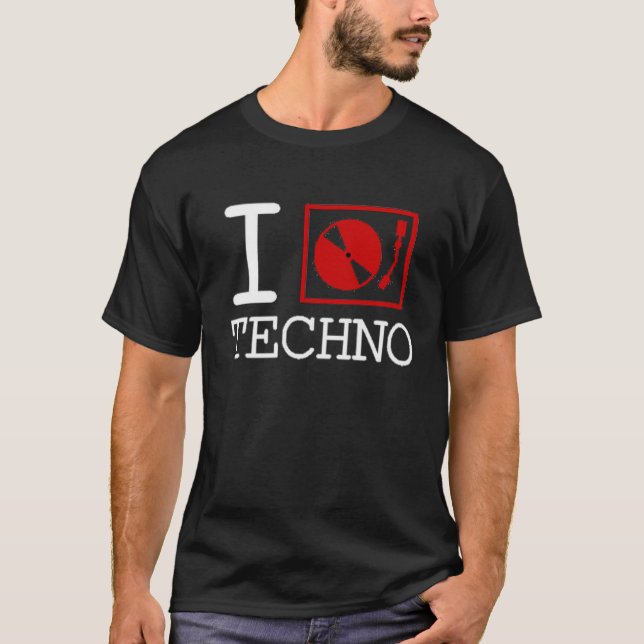Techno T - Shirt (Vorderseite)