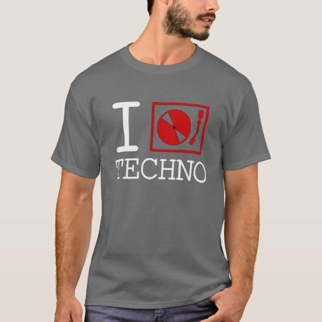 Techno T - Shirt (Vorderseite)