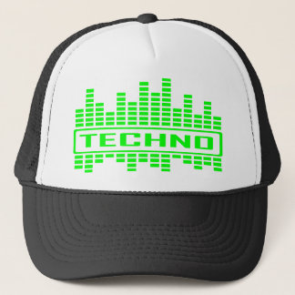 Techno Tempoentwurf Truckerkappe