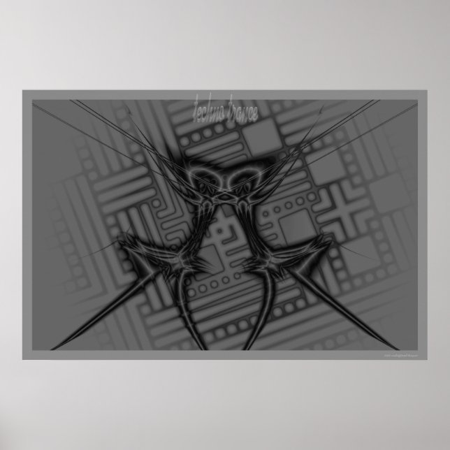 Techno-Trance Poster (Vorne)