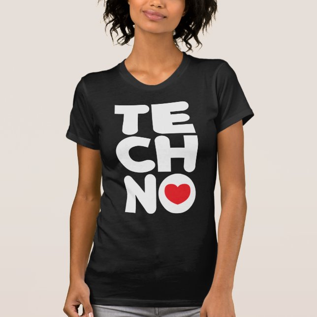Techno Turm T-Shirt (Vorderseite)