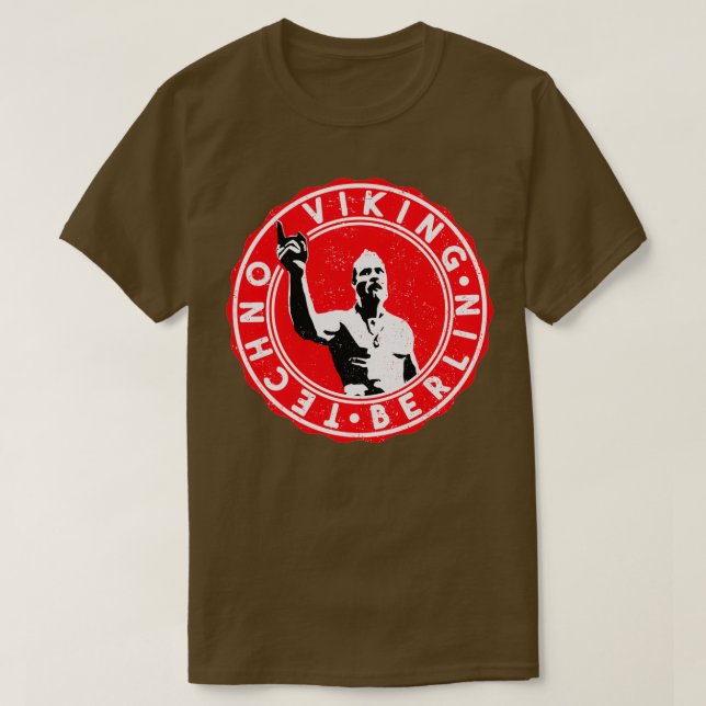 Techno viking 4 T-Shirt (Design vorne)