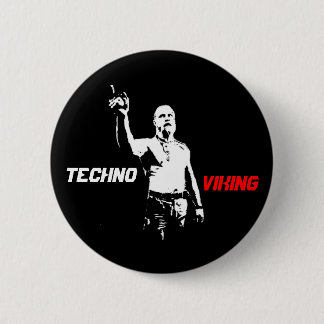 Techno Viking Stift Button