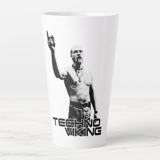 Techno-Viking-Tasse Milchtasse (Vorderseite)