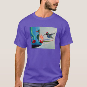 Technobird - Kolibri und Techno-Juxtaposition T-Shirt