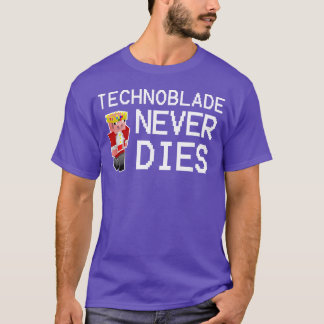 Technoblades stirbt nie Videospiel Gaming Gamer bi T-Shirt