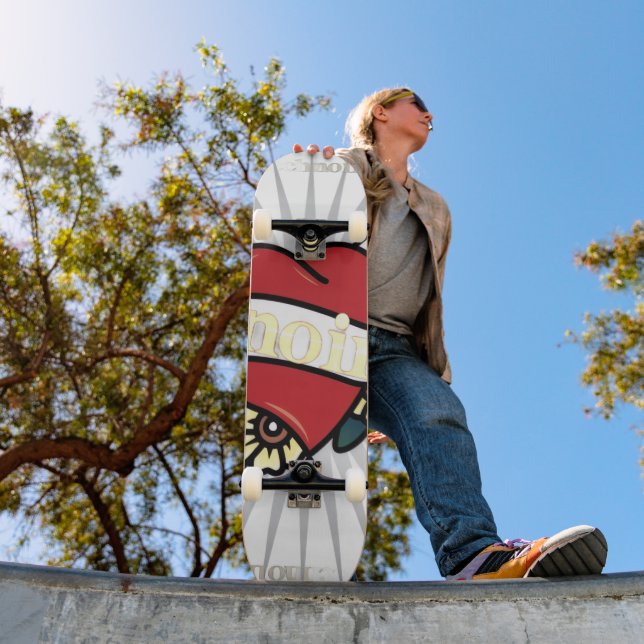 TechNoir "Bleeding Heart" Limited Deck Skateboard (Außen 1)