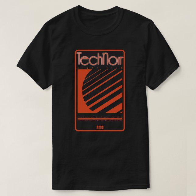 TechNoir T-Shirt (Design vorne)