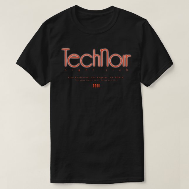 TechNoir T-Shirt (Design vorne)