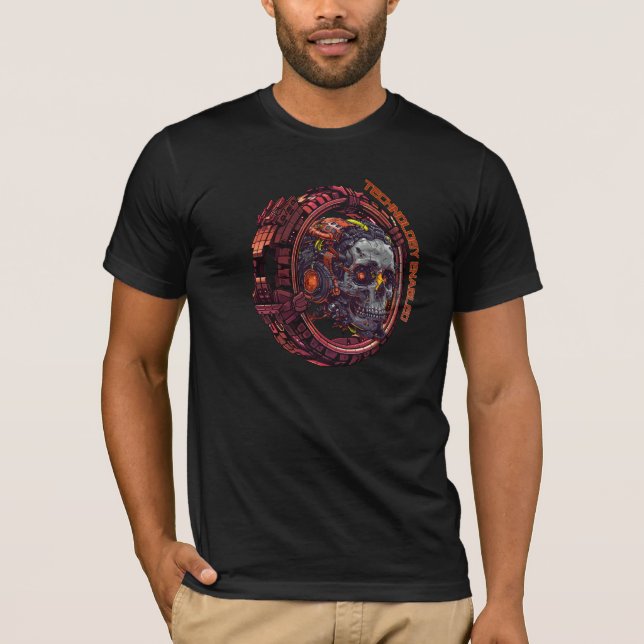 Technologie aktiviert T-Shirt (Vorderseite)