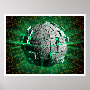 Technologie-Bereich Poster