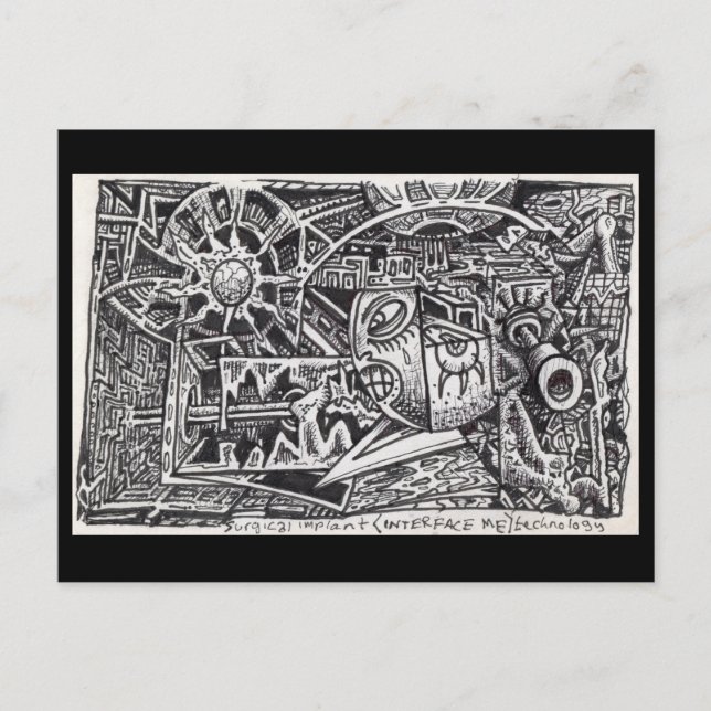 Technologie für chirurgisches Implantat (Interface Postkarte (Vorderseite)