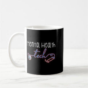 Technologie für die psychische Gesundheit von Männ Kaffeetasse