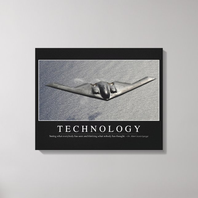 Technologie: Inspiration Leinwanddruck (Vorderseite)
