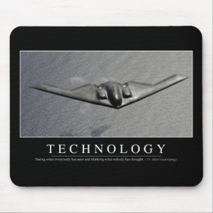 Technologie: Inspirierend Zitat Mousepad