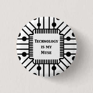 Technologie ist meine Muse Button