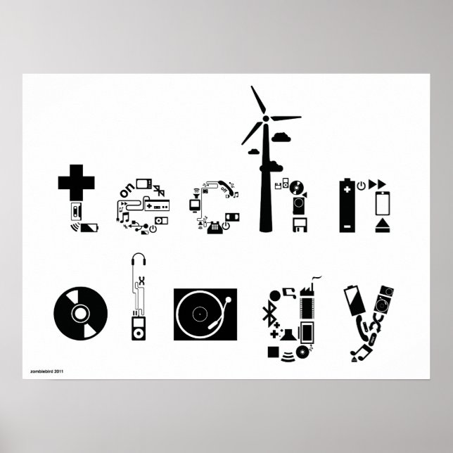 Technologie Poster (Vorne)
