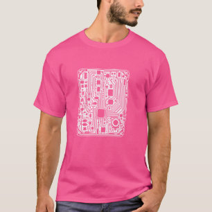 Technologie. Schaltkreis. Computer T-Shirt