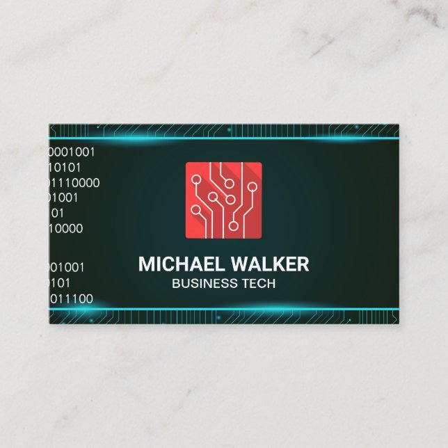 Technologie | Schaltkreise Visitenkarte (Vorderseite)