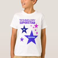 Technologie Superstar-Shirt für Kinder
