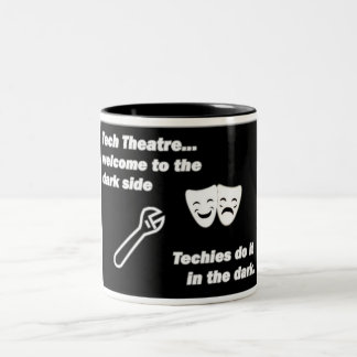 Technologie-Theater Zweifarbige Tasse