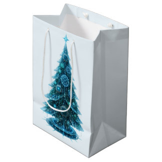 Technologie-Weihnachtsbaum Mittlere Geschenktüte