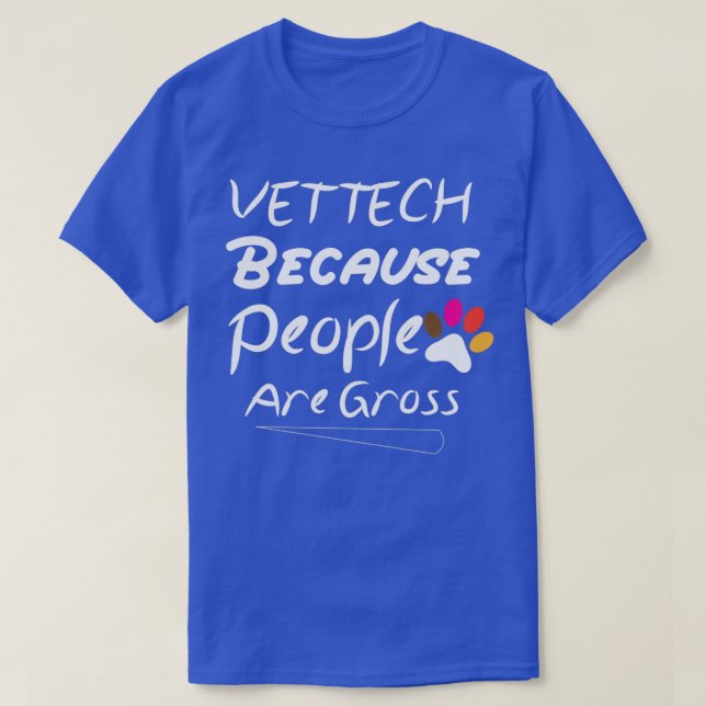 Technologie, weil die Menschen brutto T-Shirt (Design vorne)