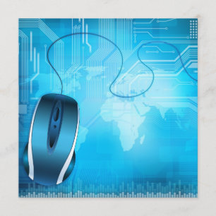 Technologiearteinladung Einladung