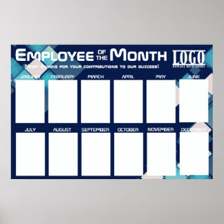 Technologiemitarbeiter des Monats Display für 4x6 Poster