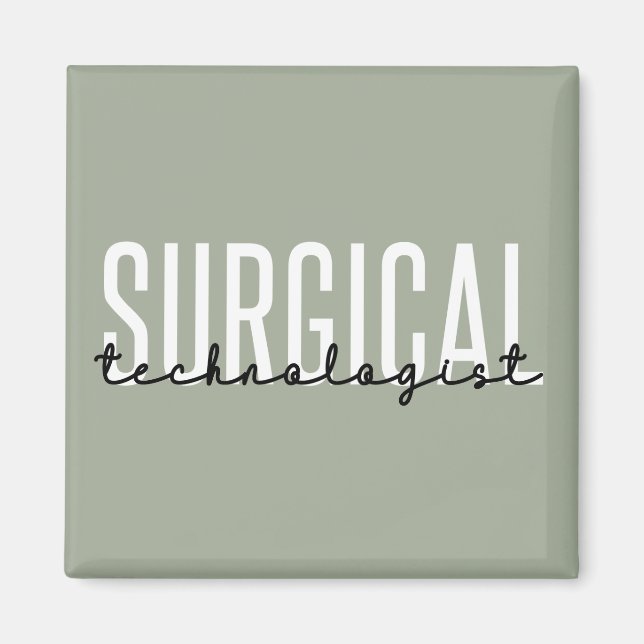 Technologierin Med Surg Tech Operation Tech Magnet (Vorne)